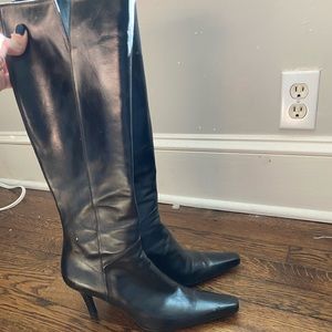 Stuart Weitzman pointed knee high boot